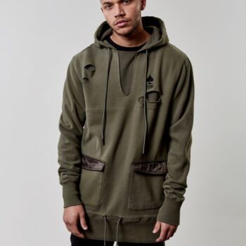 Cayler & Sons FRDM Long Hoodie green 70 Euro