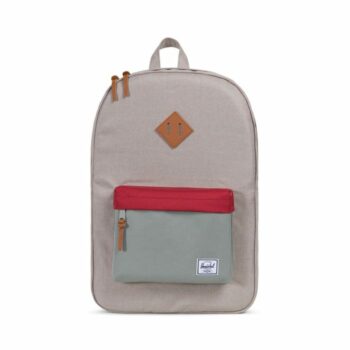 Herschel Supply Heritage Backpack light khaki crosshatch shadow 70 Euro