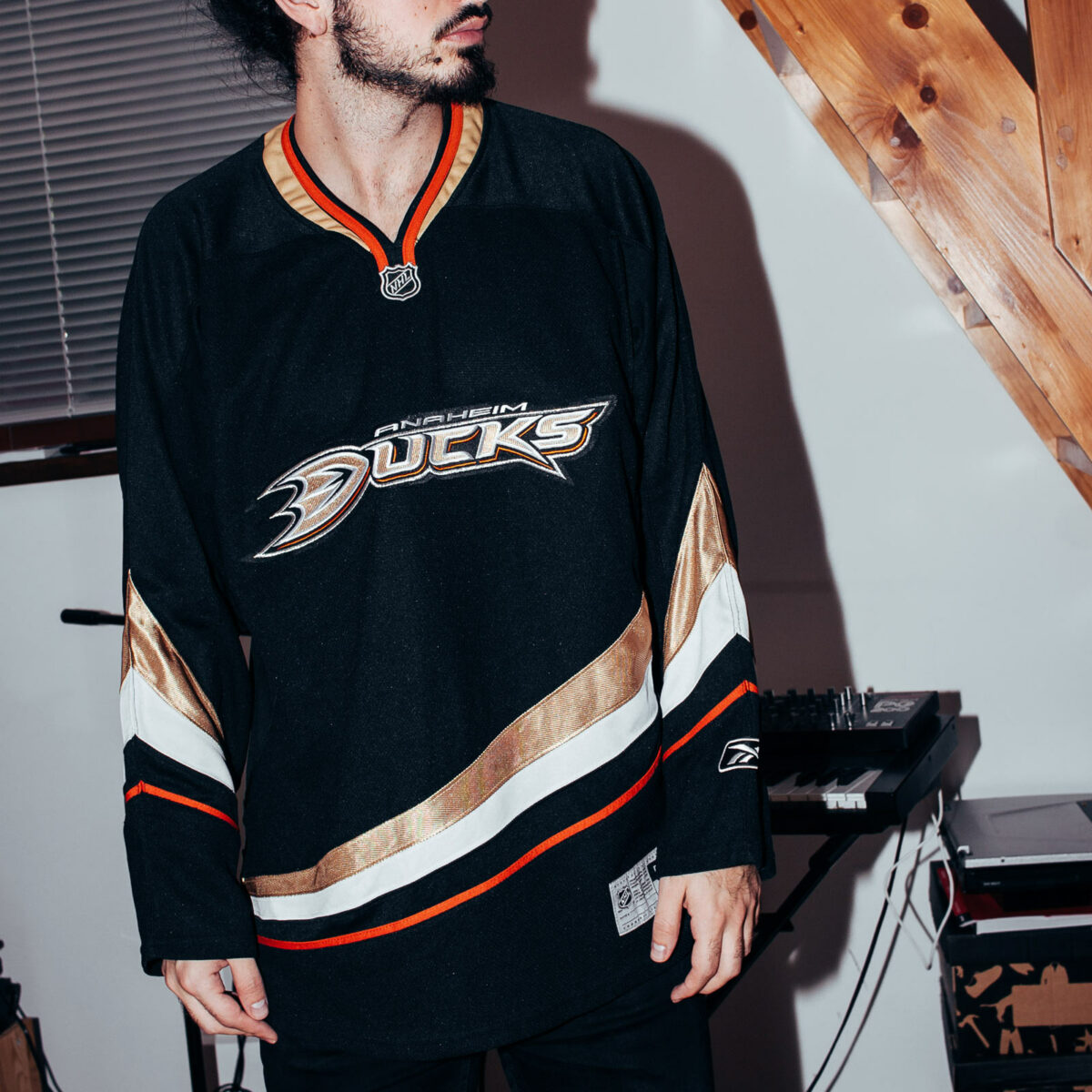 NHL Reebok Anaheim Ducks Jersey 75 Euro