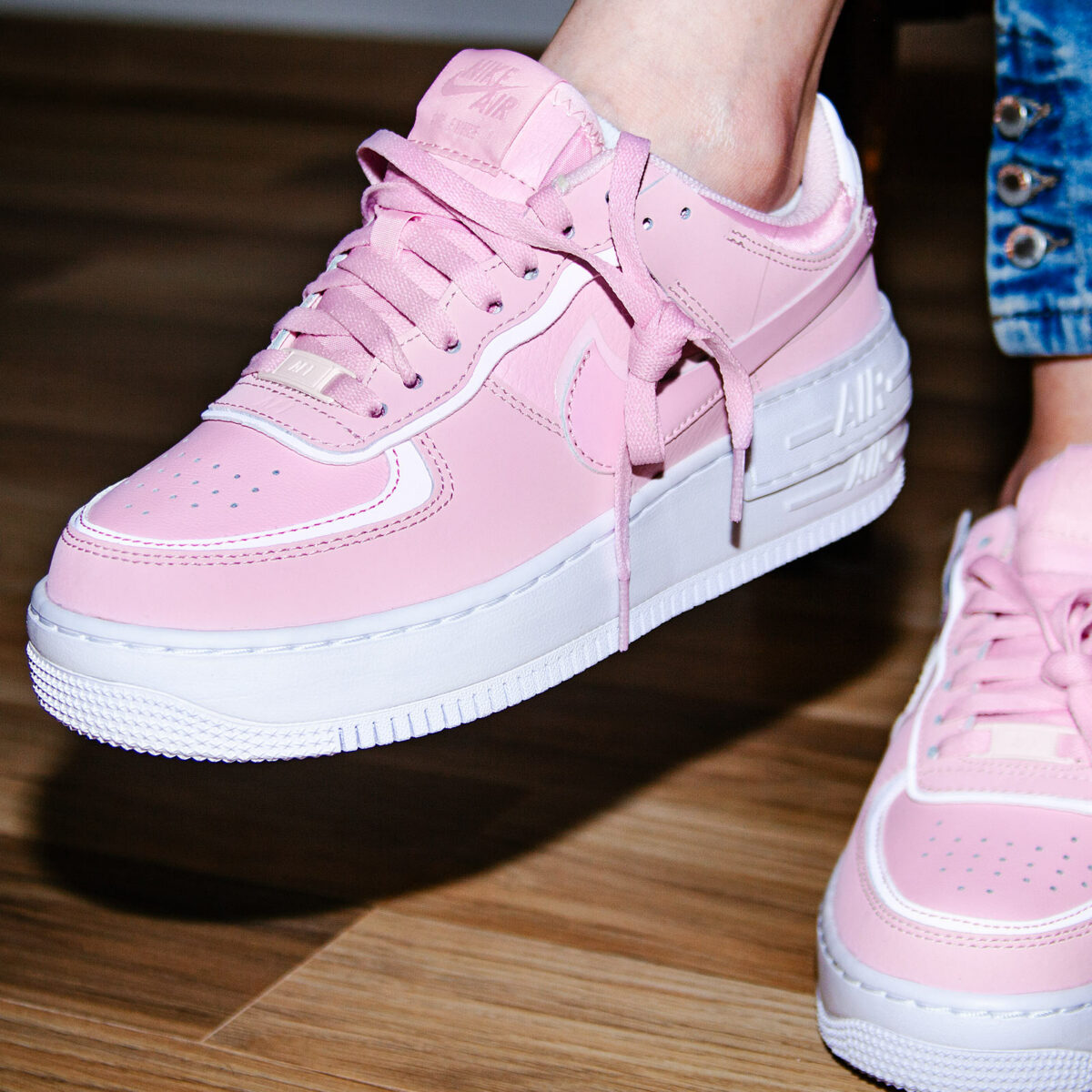 Nike Air Force 1 Shadow Pink Foam