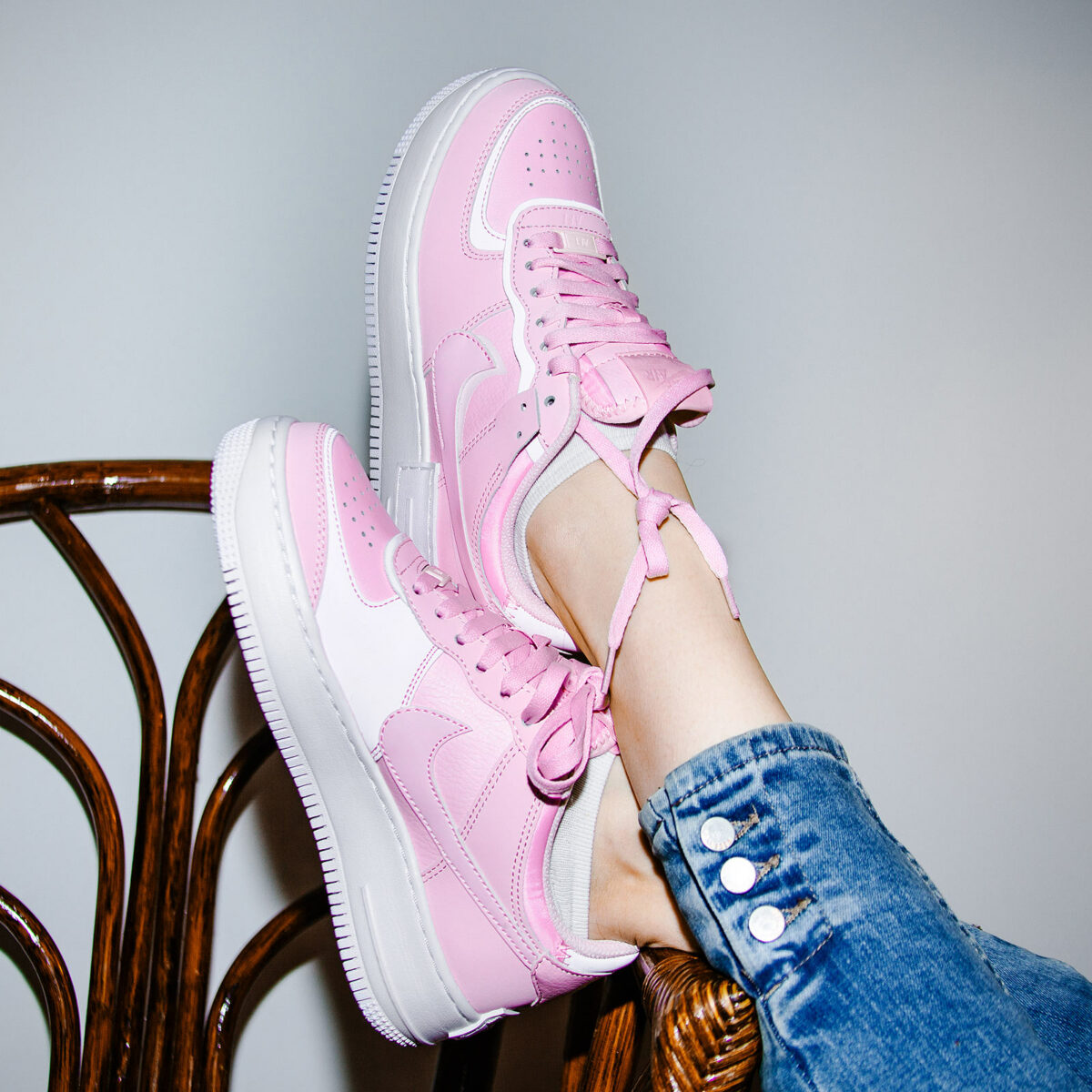 Nike Air Force 1 Shadow Pink Foam