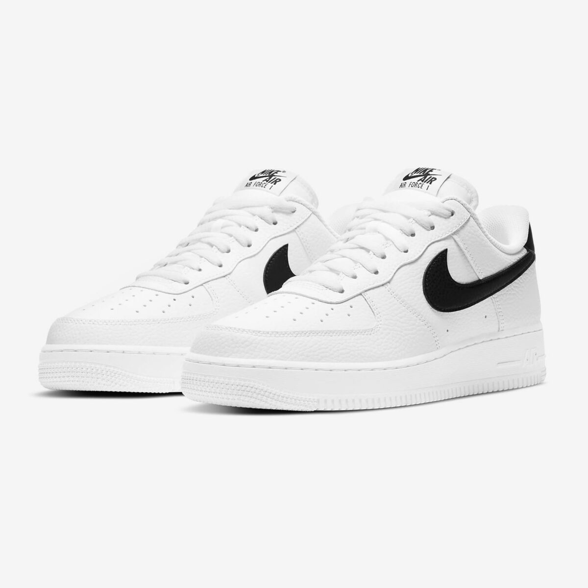 Herren Schuhe Nike Air Force 1 '07 White Black